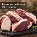 Entenbrust mit Haut 500g geschnitten